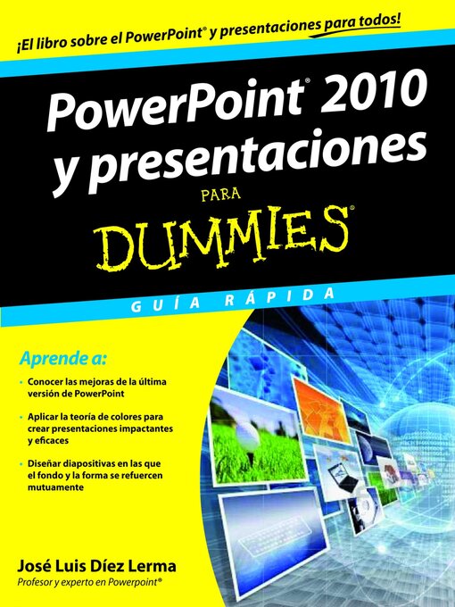 Title details for PowerPoint 2010 y presentaciones para Dummies by José Luis Díez Lerma - Available